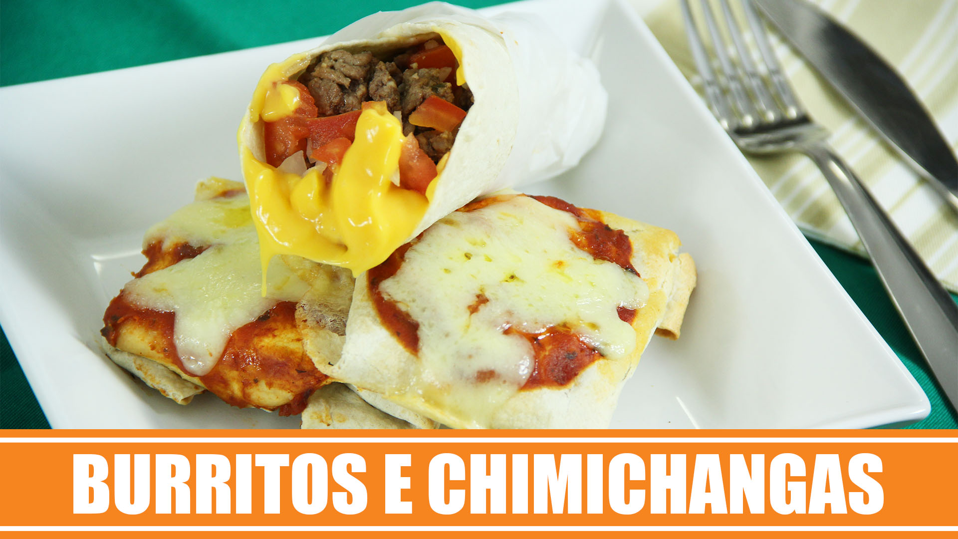 Receita de Como fazer Burritos e Chimichangas - webamilanesa